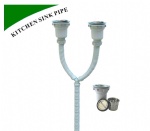 Double Sink strainer Pipe